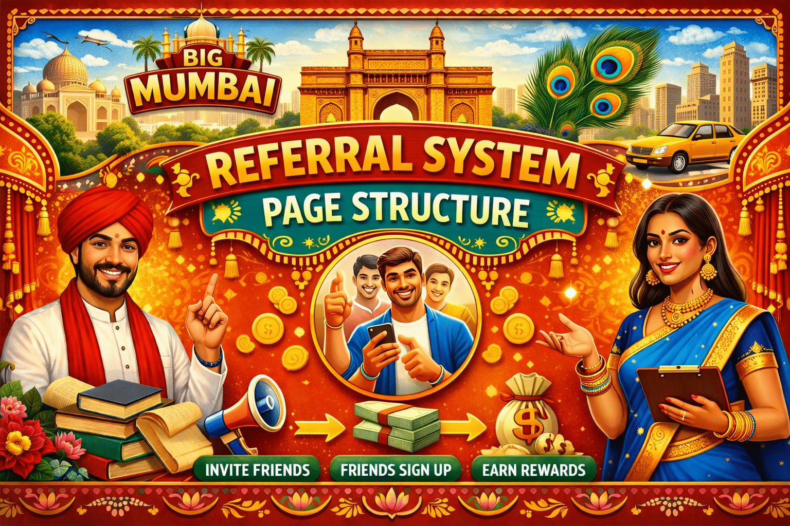 Referral System Page Structure